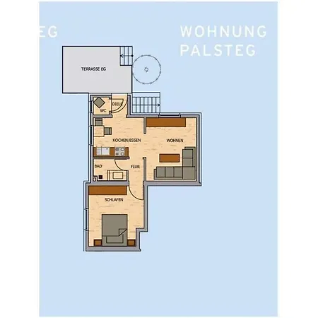Palsteg Comfortable Holiday Casa de Férias